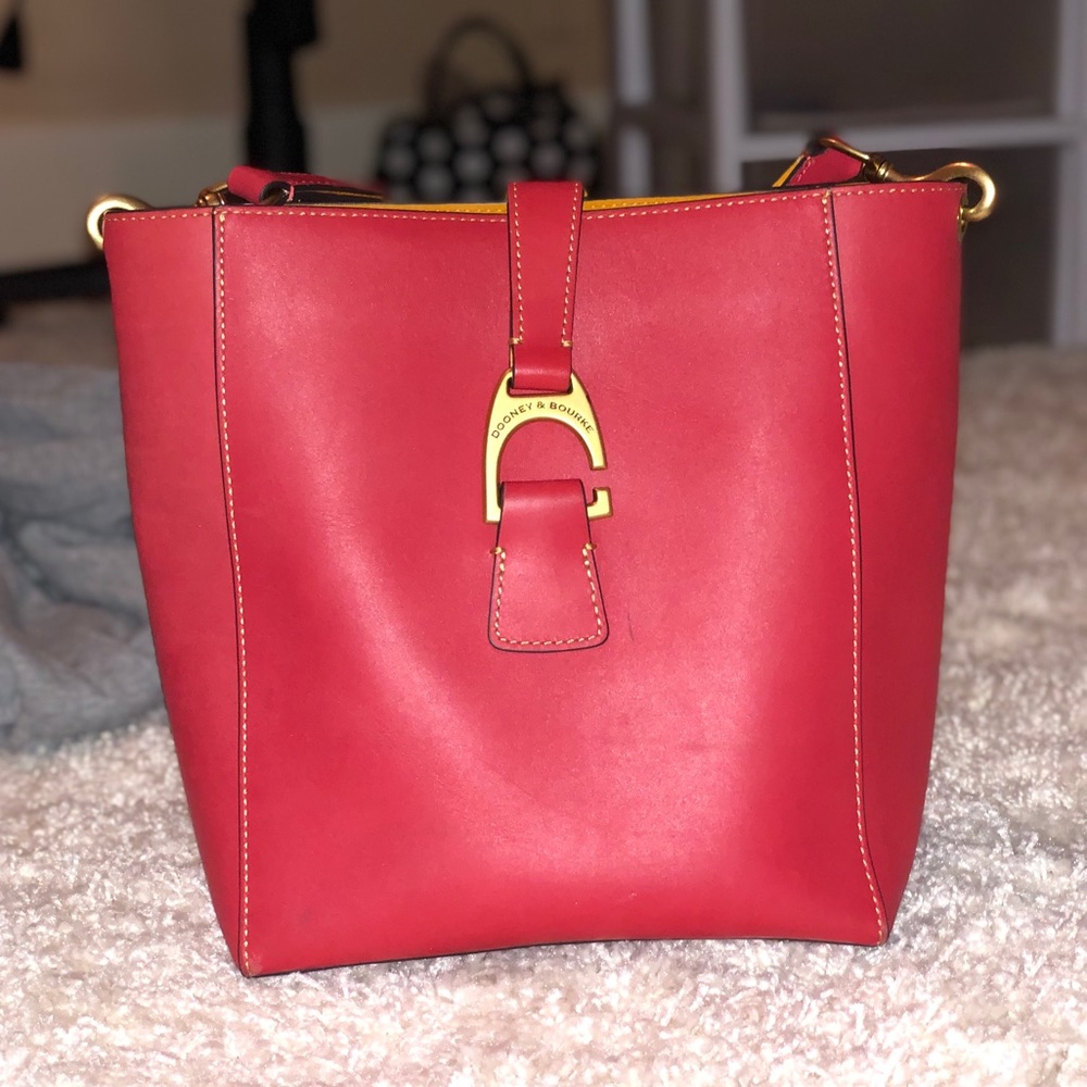 Red/orange Dooney & Bourke
